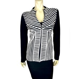 Becky & Bobby Front Zip Lightweight Jacket Like New Size M